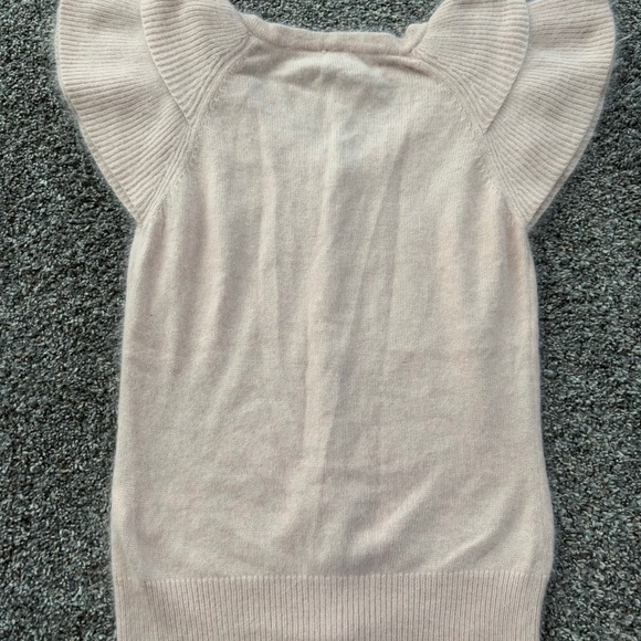 H&M- Y2K Preppy Ruffle Cardigan - Picture 3 of 5